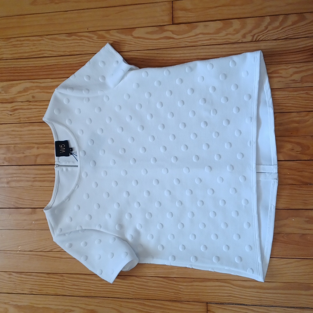 Polka dot top by W5
